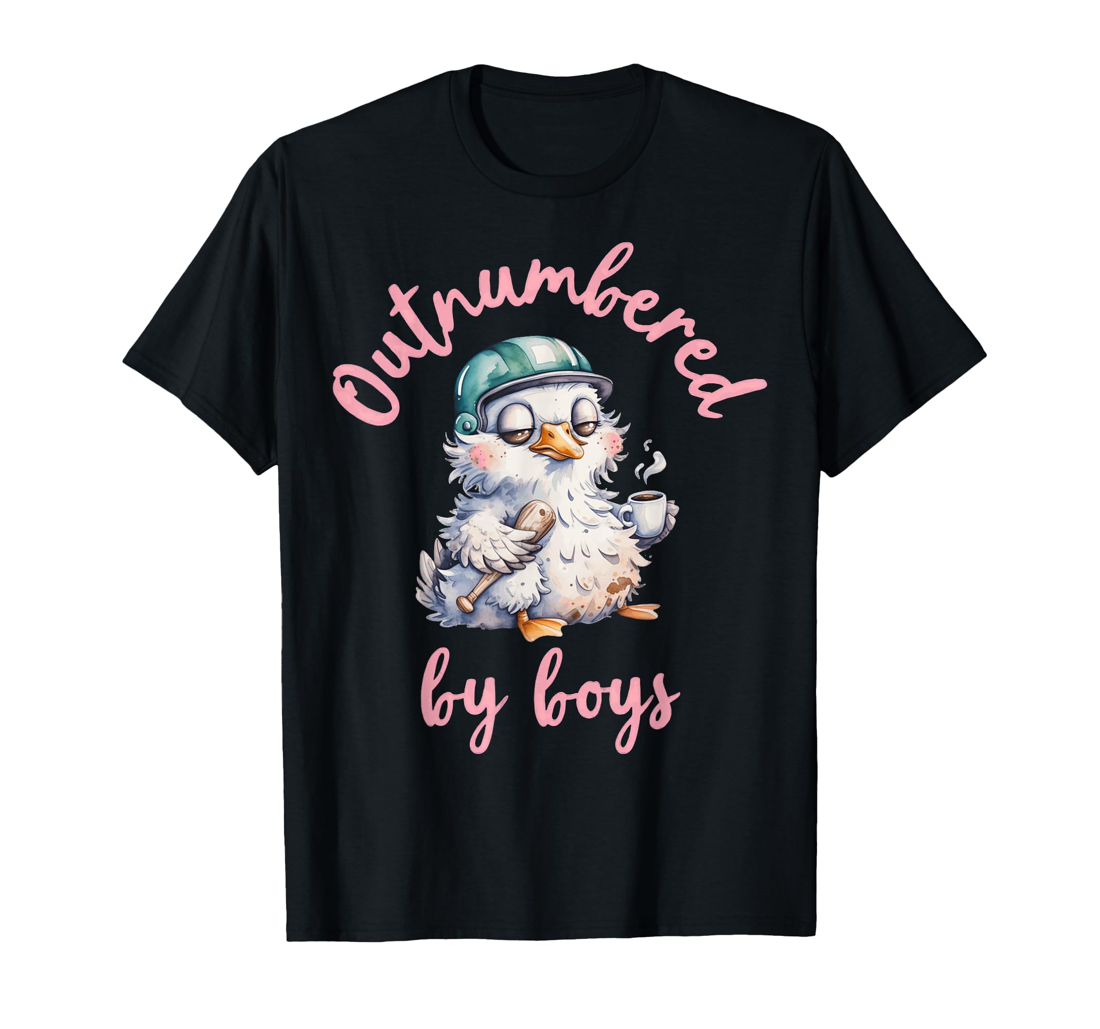 Mom Goose Mothers Day Outnumbered T-Shirt - Streetwear Style Men Women - T-Shirt, Sweatshirt, Hoodie