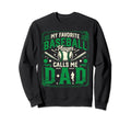 Son Baseball Dad Fathers Day Sweatshirt - Custom Art Print Unisex - T-Shirt, Sweatshirt, Hoodie