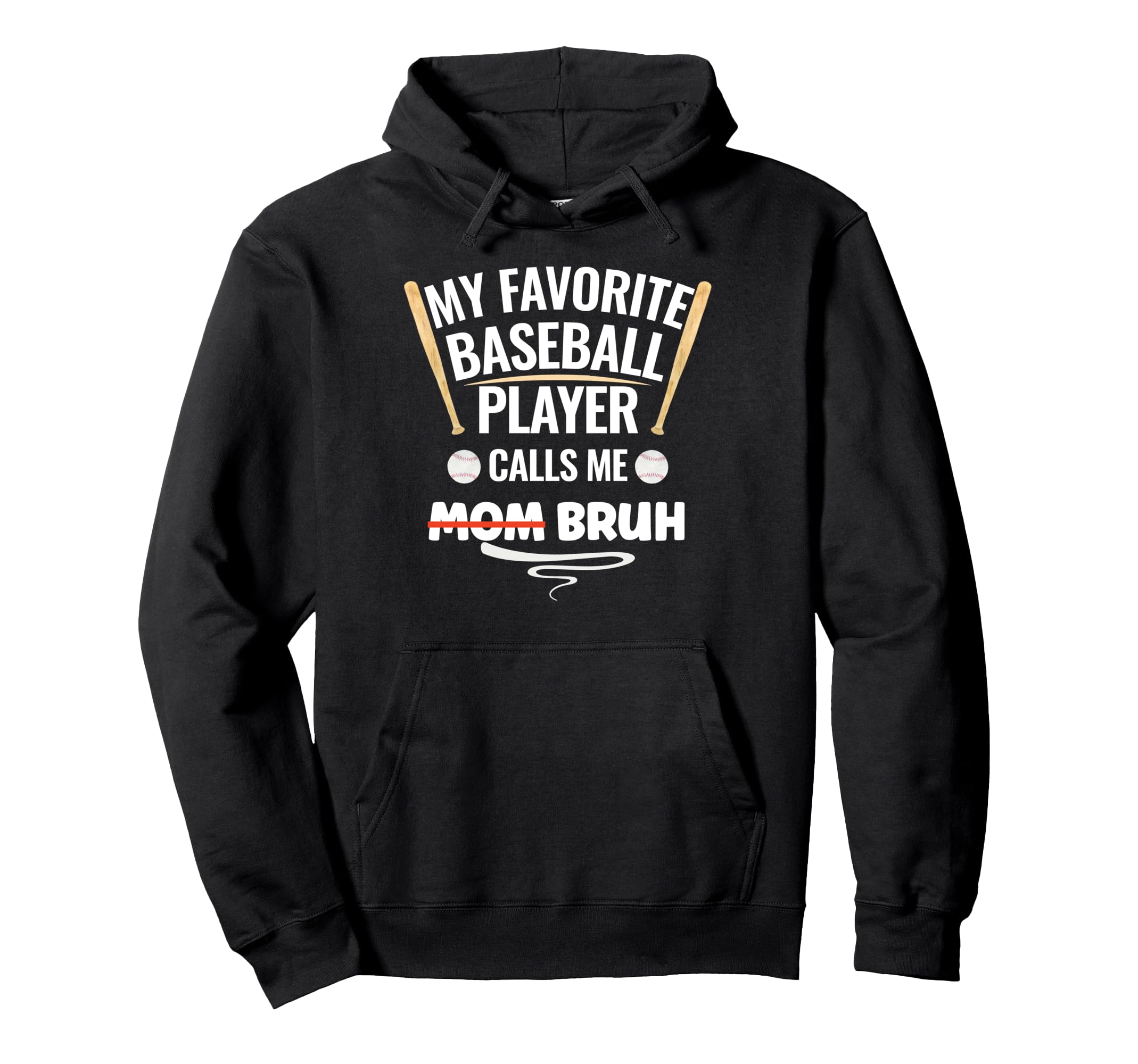 My Favorite Baseball Player Calls Me Hoodie - Minimalist Print Men Women - T-Shirt, Sweatshirt, Hoodie