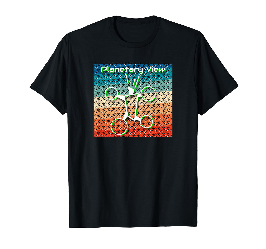 Drone Sunset T-Shirt - Graphic Print Men Women - T-Shirt, Sweatshirt, Hoodie