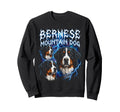 Bernese Mountain Dog 90S Heavy Metal Sweatshirt - Graphic Print Men Women - T-Shirt, Sweatshirt, Hoodie