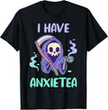 Kawaii Goth Emo I Have Anxietea - Adult & Kids T-Shirts, Sweatshirts & Hoodies apparel design preview 1
