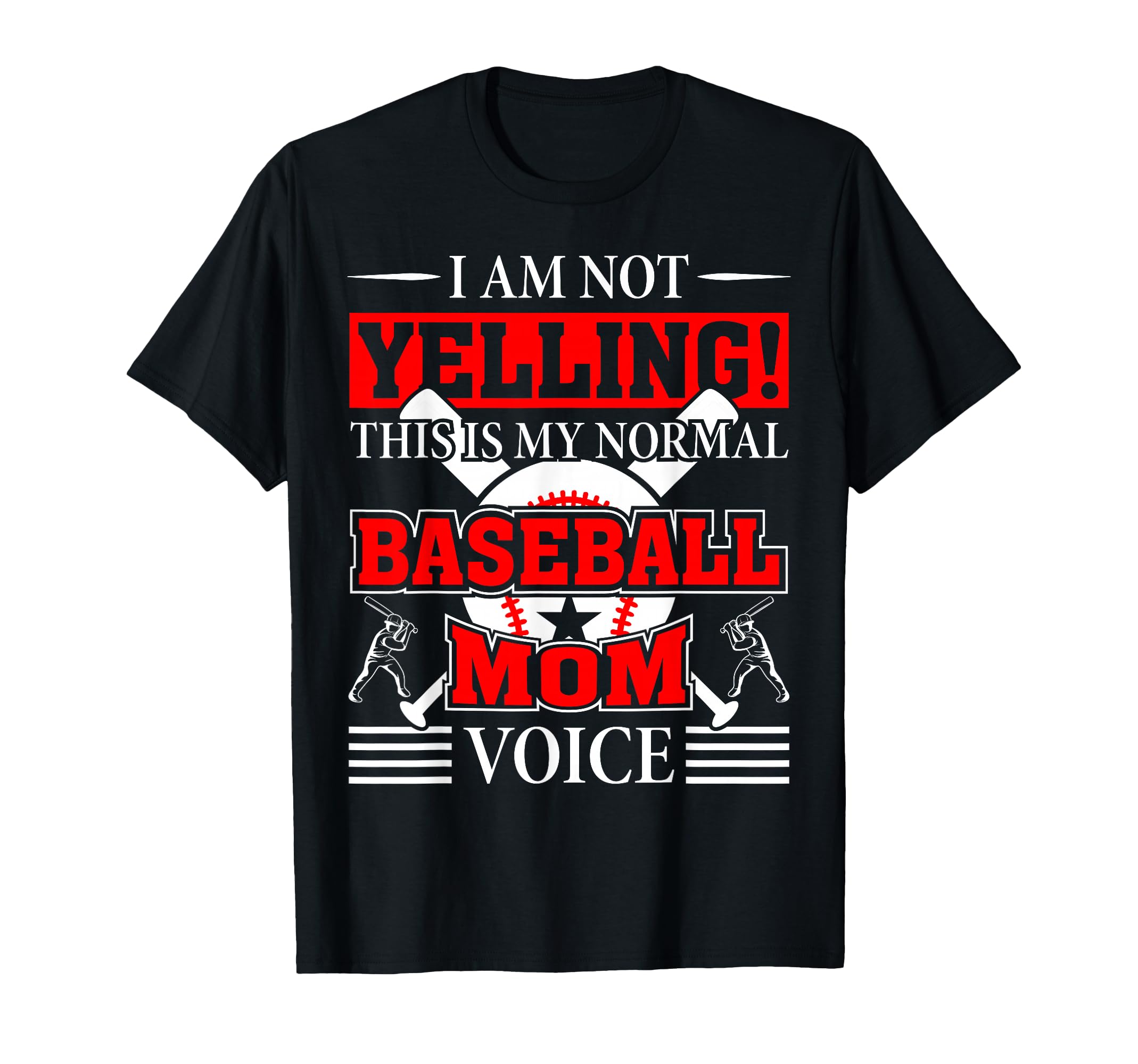 Baseball Mom Baseball Player Funny Baseball T-Shirt - Unique Graphic Unisex - T-Shirt, Sweatshirt, Hoodie