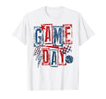 Game Day Baseball Leopard Coquette T-Shirt - Aesthetic Graphic for Adults - T-Shirt, Sweatshirt, Hoodie