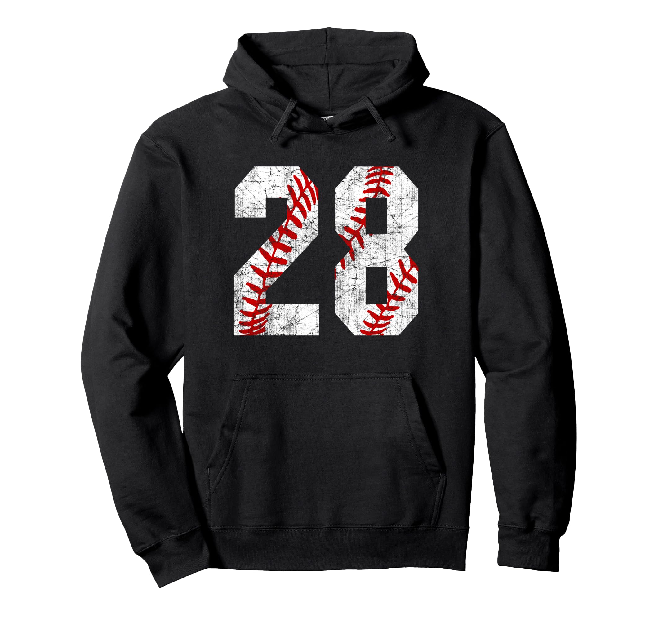 Baseball Mom 28 Jersey Baseball Hoodie - Custom Art Print Men Women - T-Shirt, Sweatshirt, Hoodie