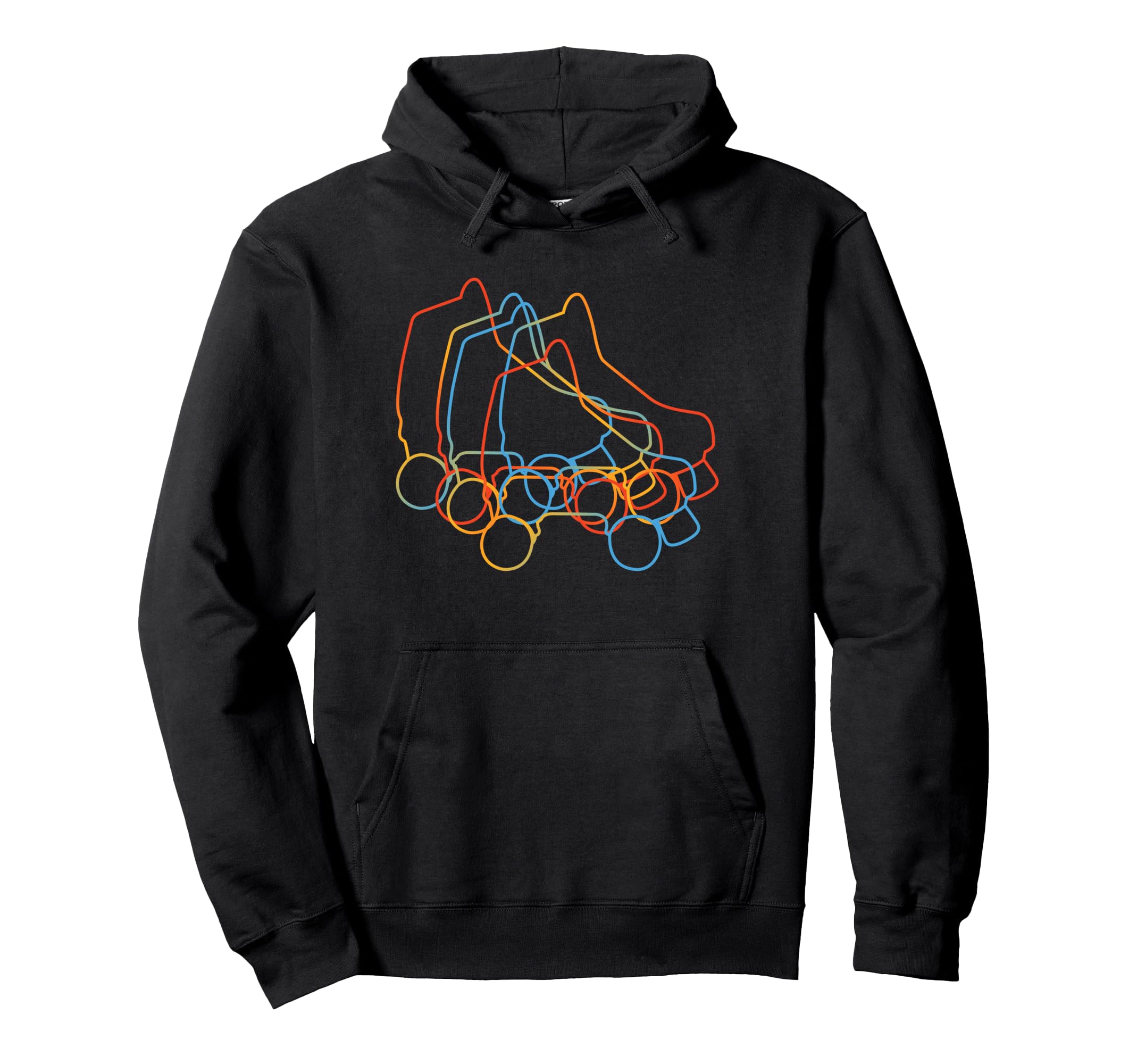 Roller Skates Roller Skating Hoodie - Casual Everyday Wear for Adults - T-Shirt, Sweatshirt, Hoodie