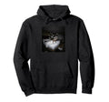 Edgy Night Hotel Funny Rocknroll Raccoon Hoodie - Novelty Apparel Unisex - T-Shirt, Sweatshirt, Hoodie