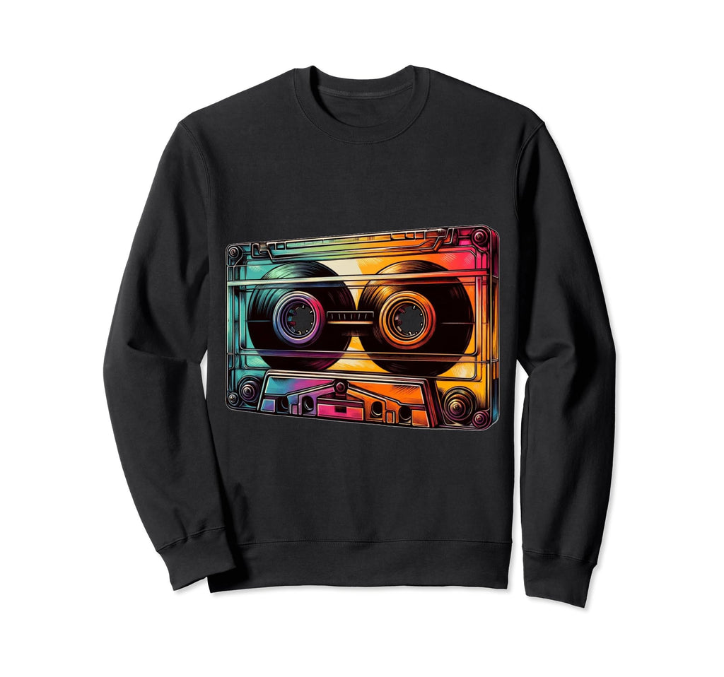Cassette Tape Sweatshirt - Streetwear Style Men Women - T-Shirt, Sweatshirt, Hoodie
