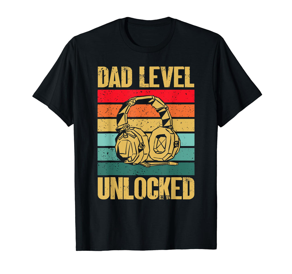 Gamer Dad Dad Level Unlocked Funny T-Shirt - Trendy Graphic for Adults - T-Shirt, Sweatshirt, Hoodie