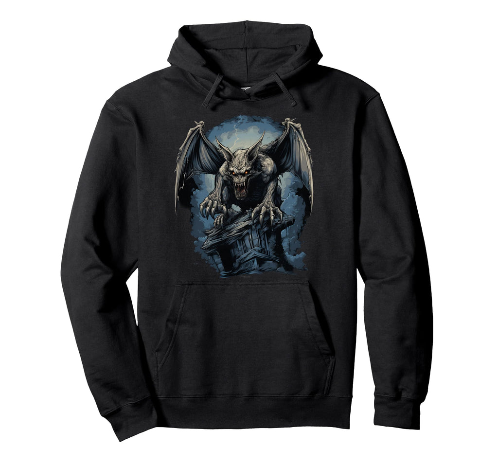 Gargoyle Hoodie - Graphic Print Men Women - T-Shirt, Sweatshirt, Hoodie