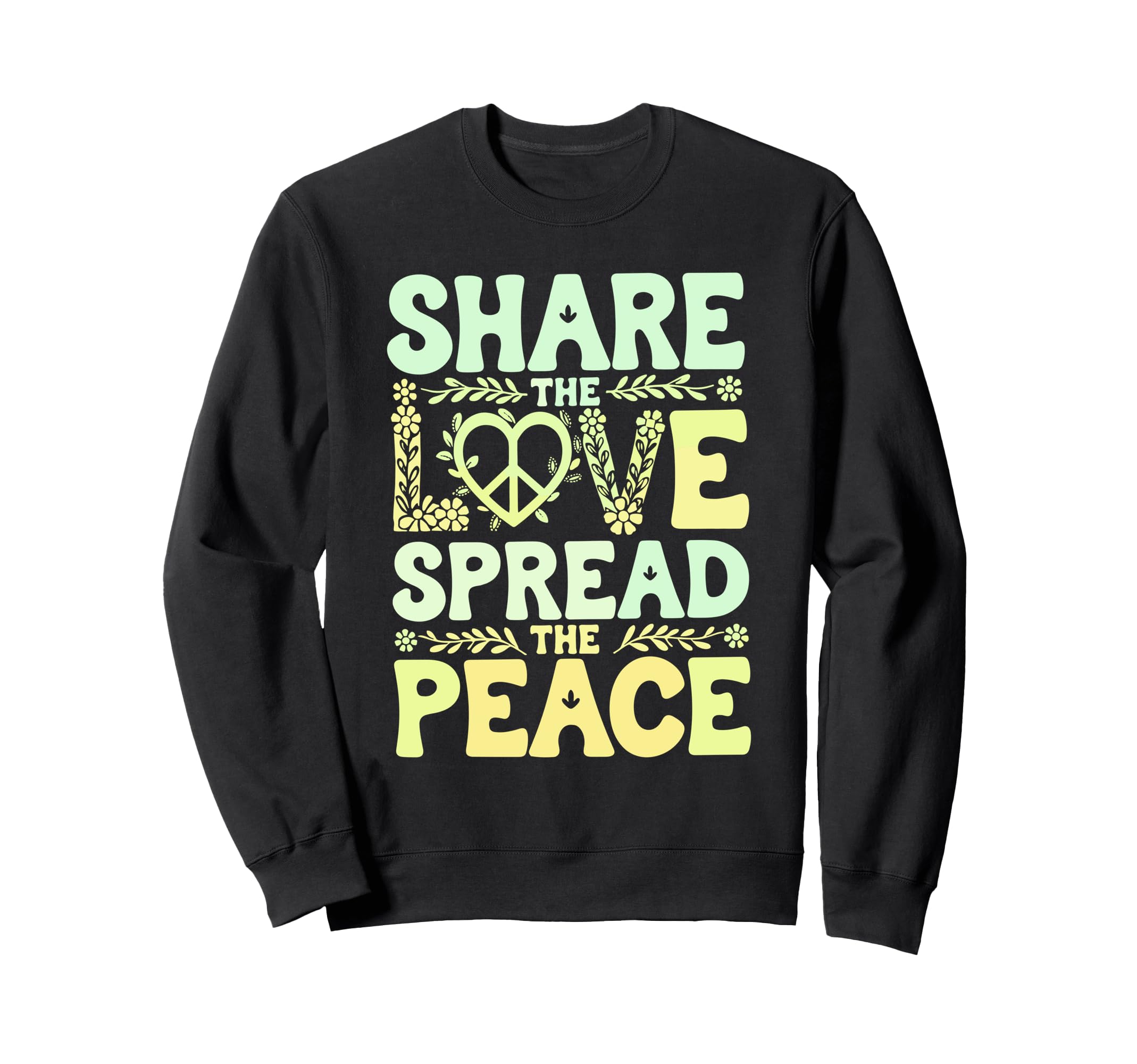 Hippie Lifestyle Free Spirit Sweatshirt - Fun Novelty Design for Adults - T-Shirt, Sweatshirt, Hoodie