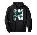 Cheer Mom Mother Bow Cheerleader Game Day Hoodie - Trendy Graphic Unisex - T-Shirt, Sweatshirt, Hoodie