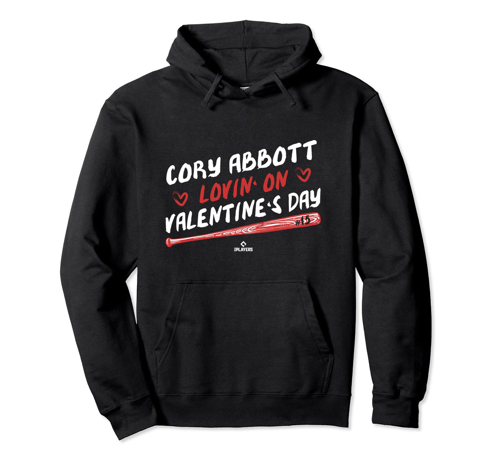 Cory Abbott Lovin Valentines Day Hoodie - Novelty Apparel for Adults - T-Shirt, Sweatshirt, Hoodie