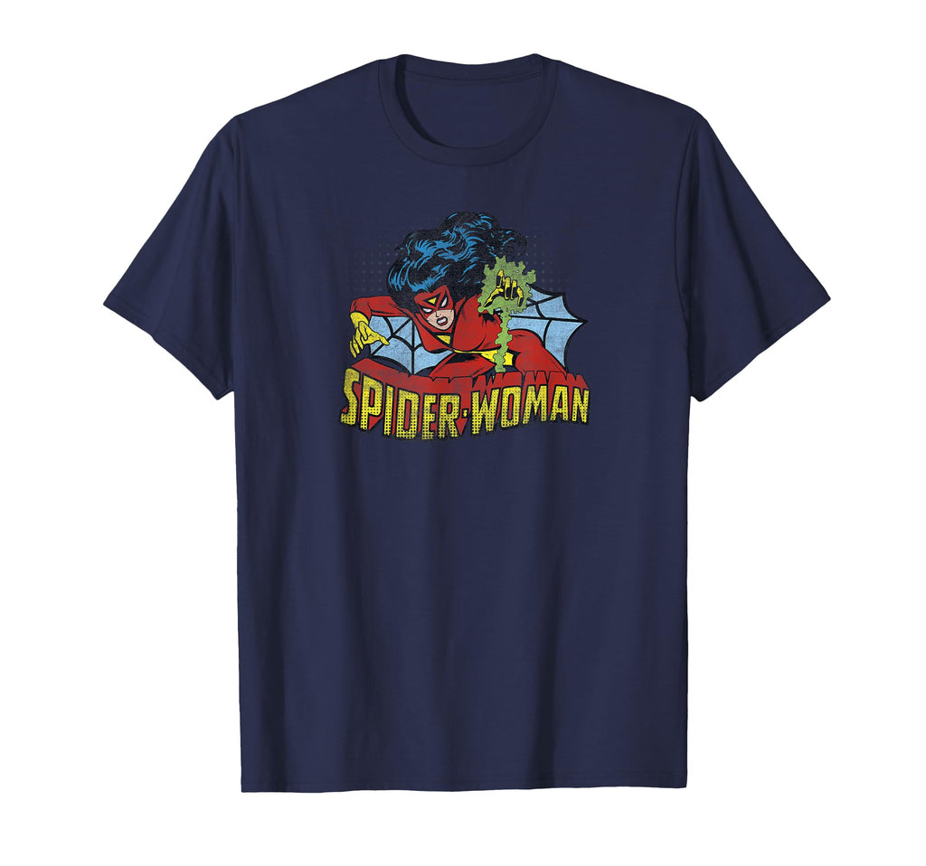 Marvel Comics Distressed Spider T-Shirt - Minimalist Print Unisex - T-Shirt, Sweatshirt, Hoodie
