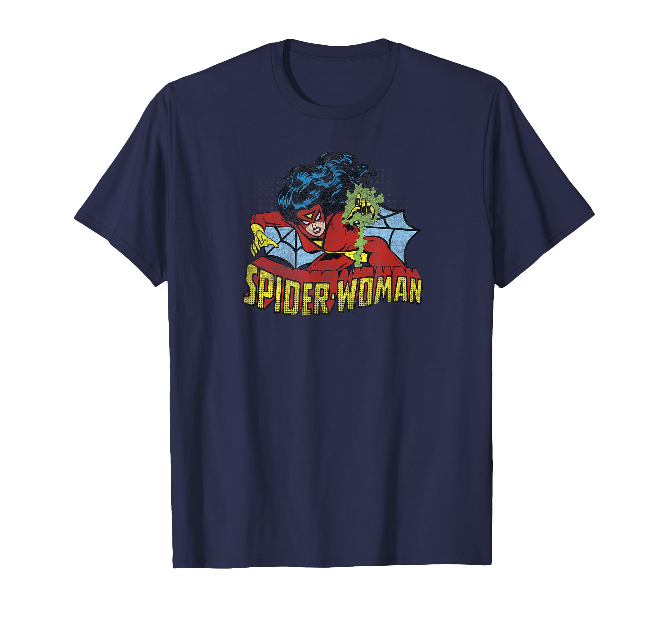 Marvel Comics Distressed Spider T-Shirt - Minimalist Print Unisex - T-Shirt, Sweatshirt, Hoodie