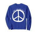 Peace Looks Good Me Boho Peace Sweatshirt - Minimalist Print for Adults - T-Shirt, Sweatshirt, Hoodie
