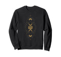 Witchcraft Gothic Witch Wiccan Rose Sweatshirt - Trendy Graphic Unisex - T-Shirt, Sweatshirt, Hoodie