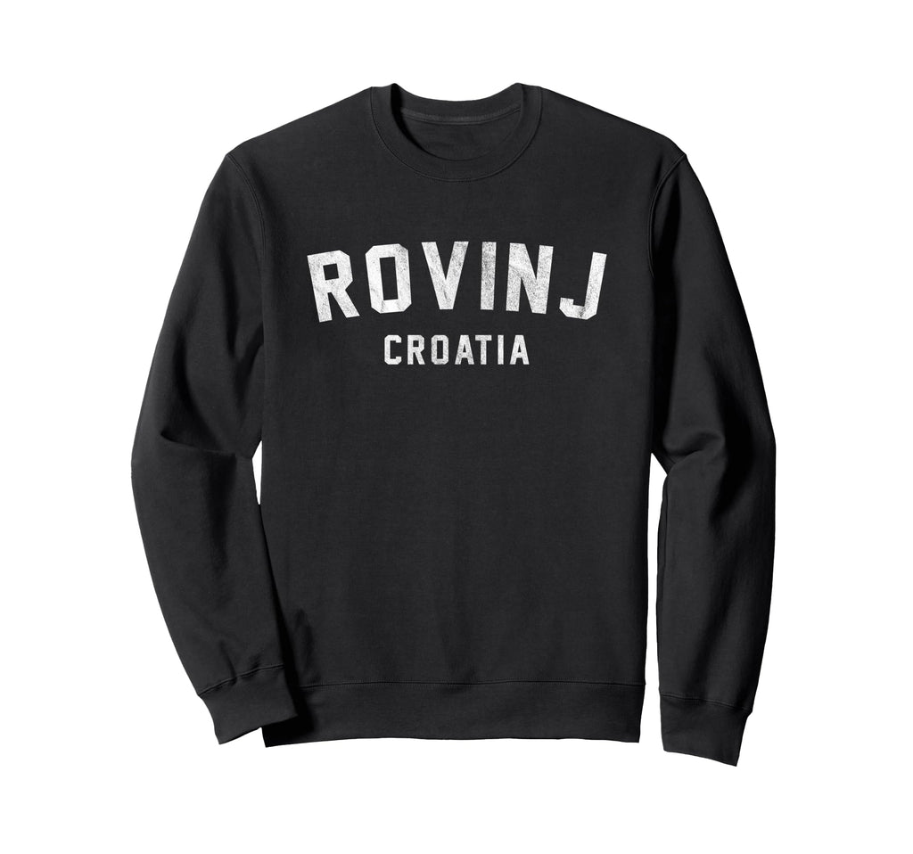 Varsity Rovinj Croatia Sweatshirt - Aesthetic Graphic Unisex - T-Shirt, Sweatshirt, Hoodie