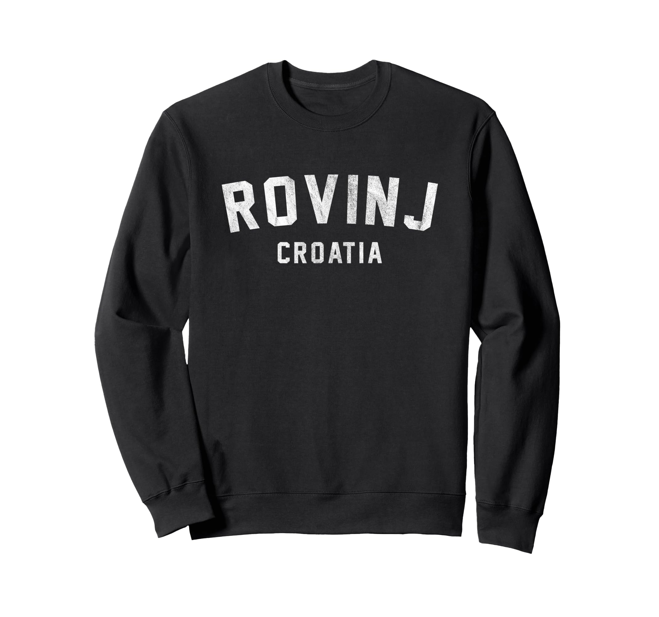 Varsity Rovinj Croatia Sweatshirt - Aesthetic Graphic Unisex - T-Shirt, Sweatshirt, Hoodie