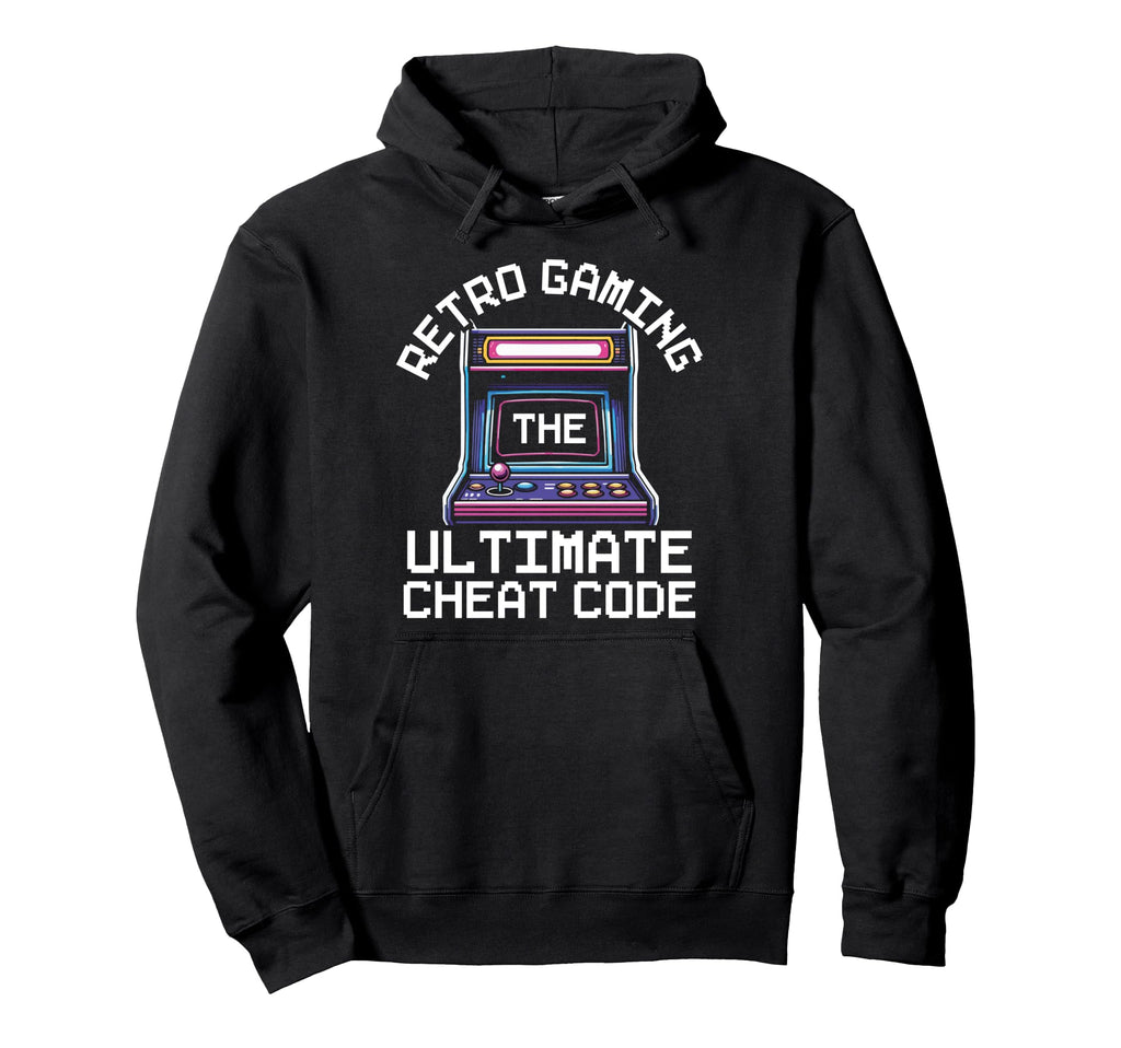 80S Arcade Nostalgia Pixel Art Video Games Hoodie - Graphic Print Men Women - T-Shirt, Sweatshirt, Hoodie