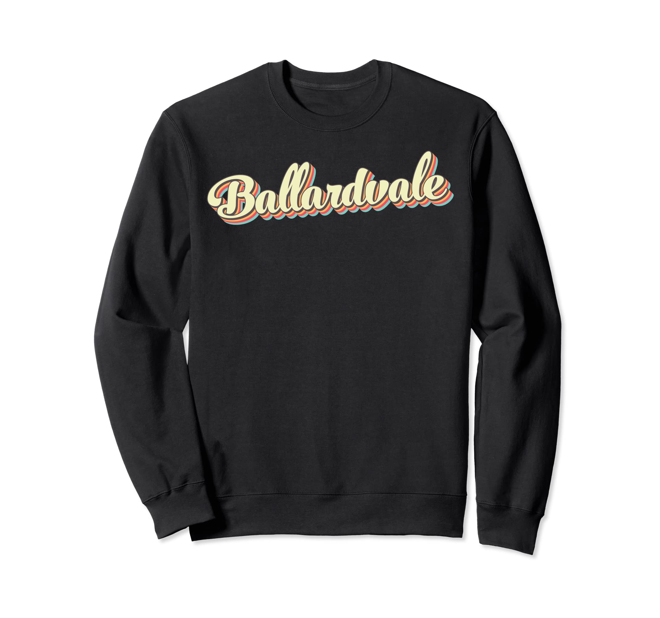 Ballardvale Art Baseball Font Sweatshirt - Trendy Graphic Unisex - T-Shirt, Sweatshirt, Hoodie