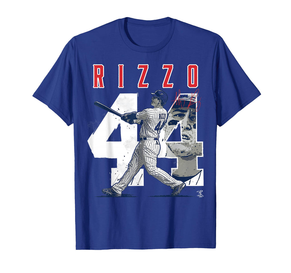 Anthony Rizzo Number Portrait T-Shirt - Streetwear Style for Adults - T-Shirt, Sweatshirt, Hoodie