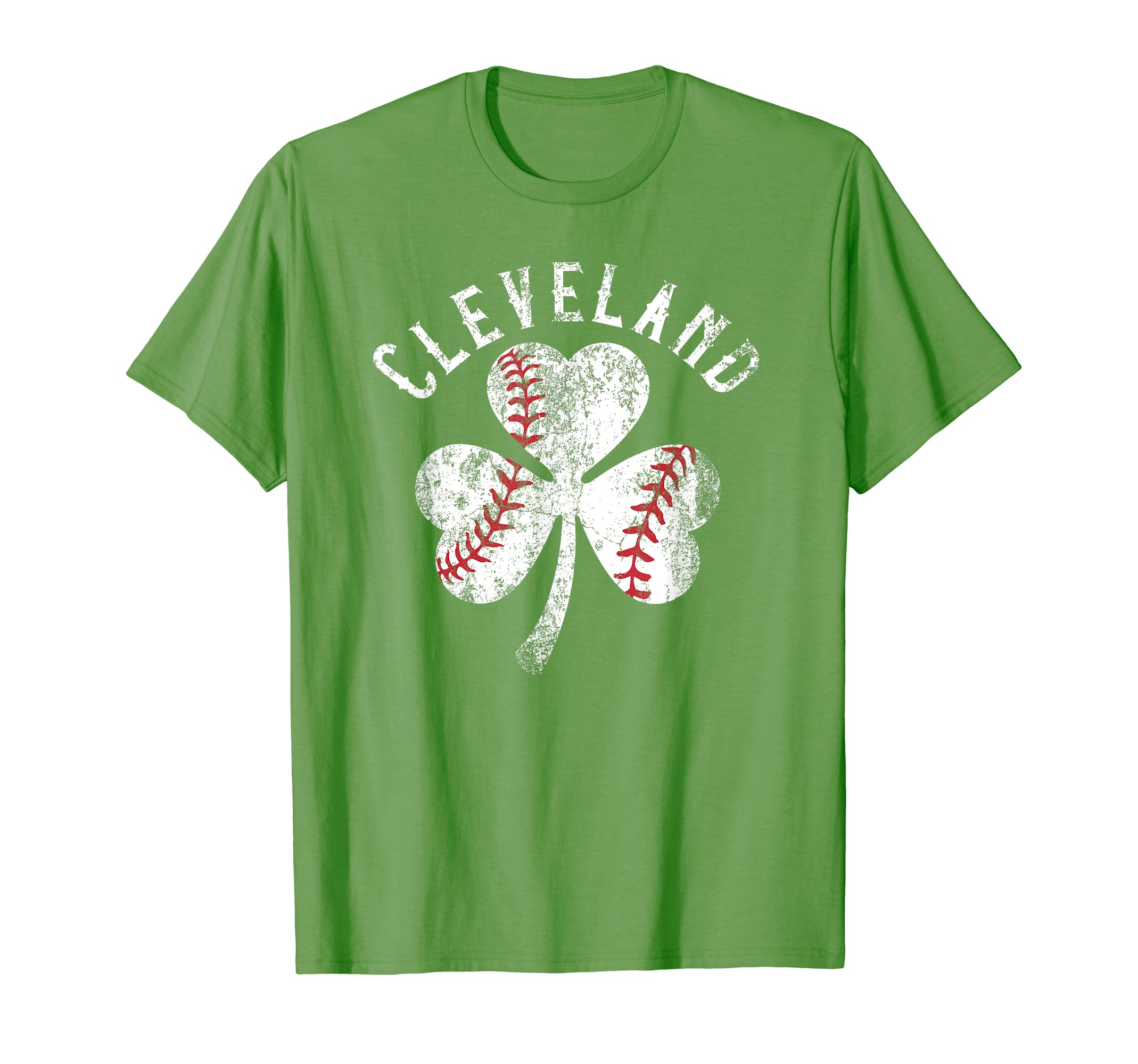 Cleveland Baseball Shamrock Irish T-Shirt - Fun Novelty Design Unisex - T-Shirt, Sweatshirt, Hoodie