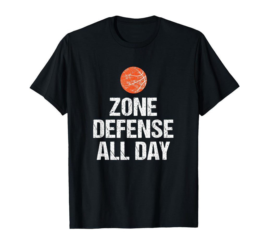 Funny Basketball Coach Gift Zone T-Shirt - Casual Everyday Wear for Adults - T-Shirt, Sweatshirt, Hoodie
