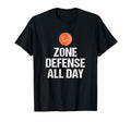 Funny Basketball Coach Gift Zone T-Shirt - Casual Everyday Wear for Adults - T-Shirt, Sweatshirt, Hoodie