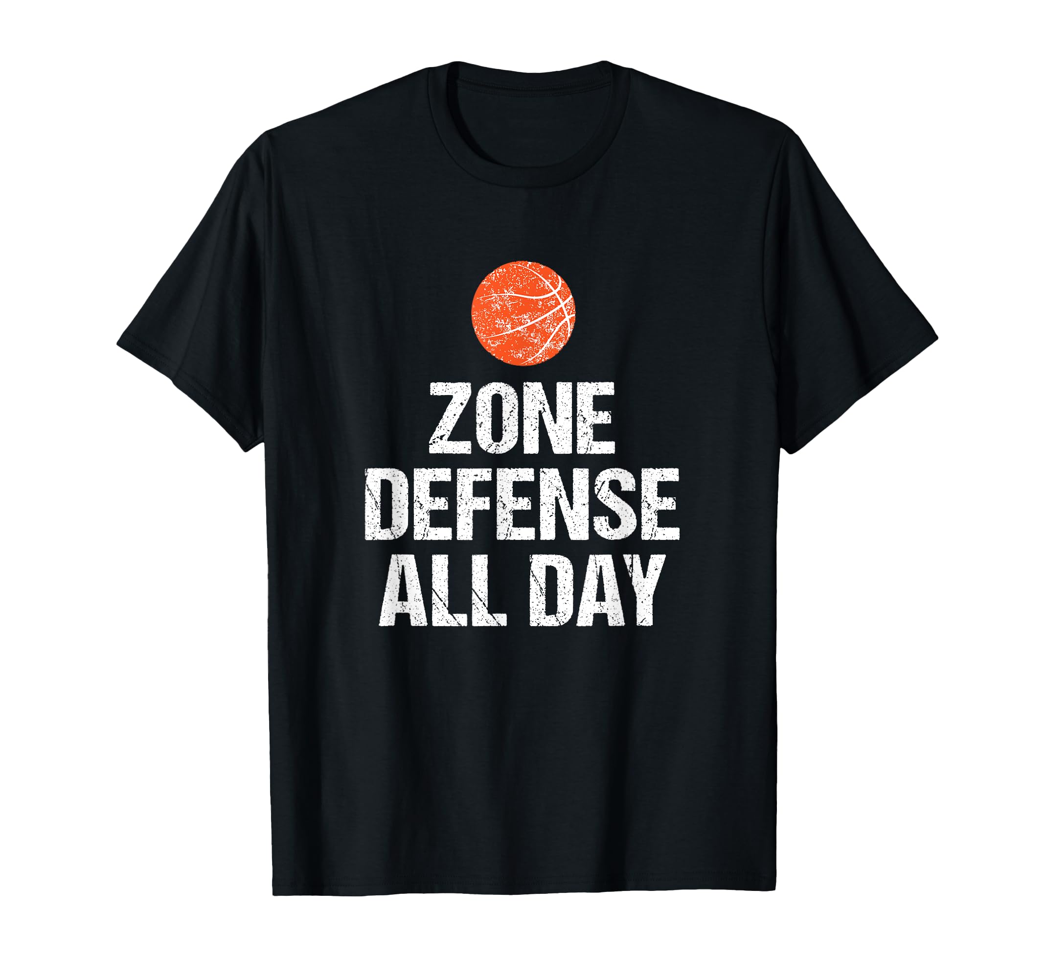 Funny Basketball Coach Gift Zone T-Shirt - Casual Everyday Wear for Adults - T-Shirt, Sweatshirt, Hoodie