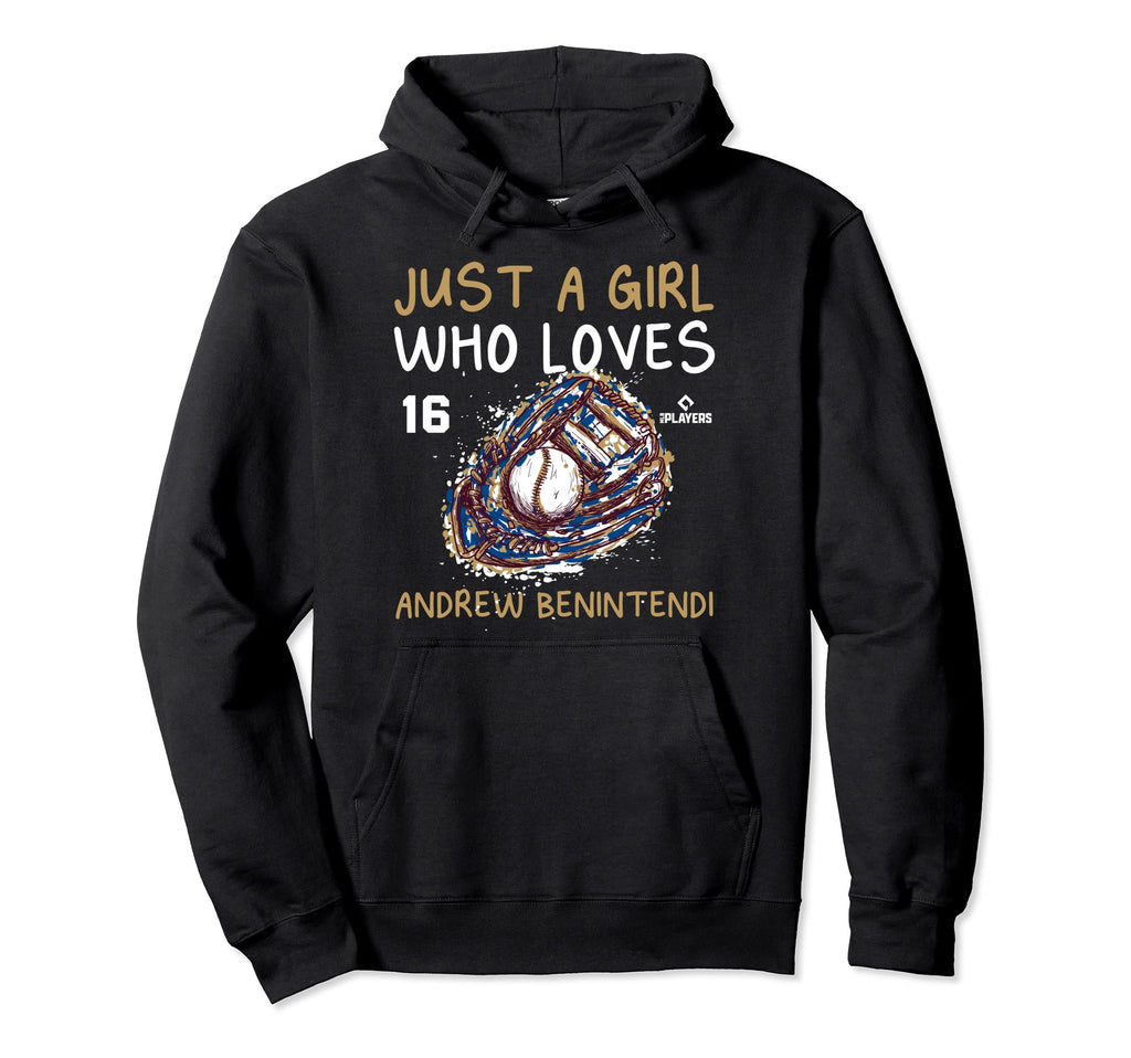 Who Loves Andrew Benintendi Fan Mlbpa Hoodie - Minimalist Print Men Women - T-Shirt, Sweatshirt, Hoodie