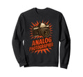 Analog Photographer Camera Love Film Sweatshirt - Novelty Apparel Unisex - T-Shirt, Sweatshirt, Hoodie