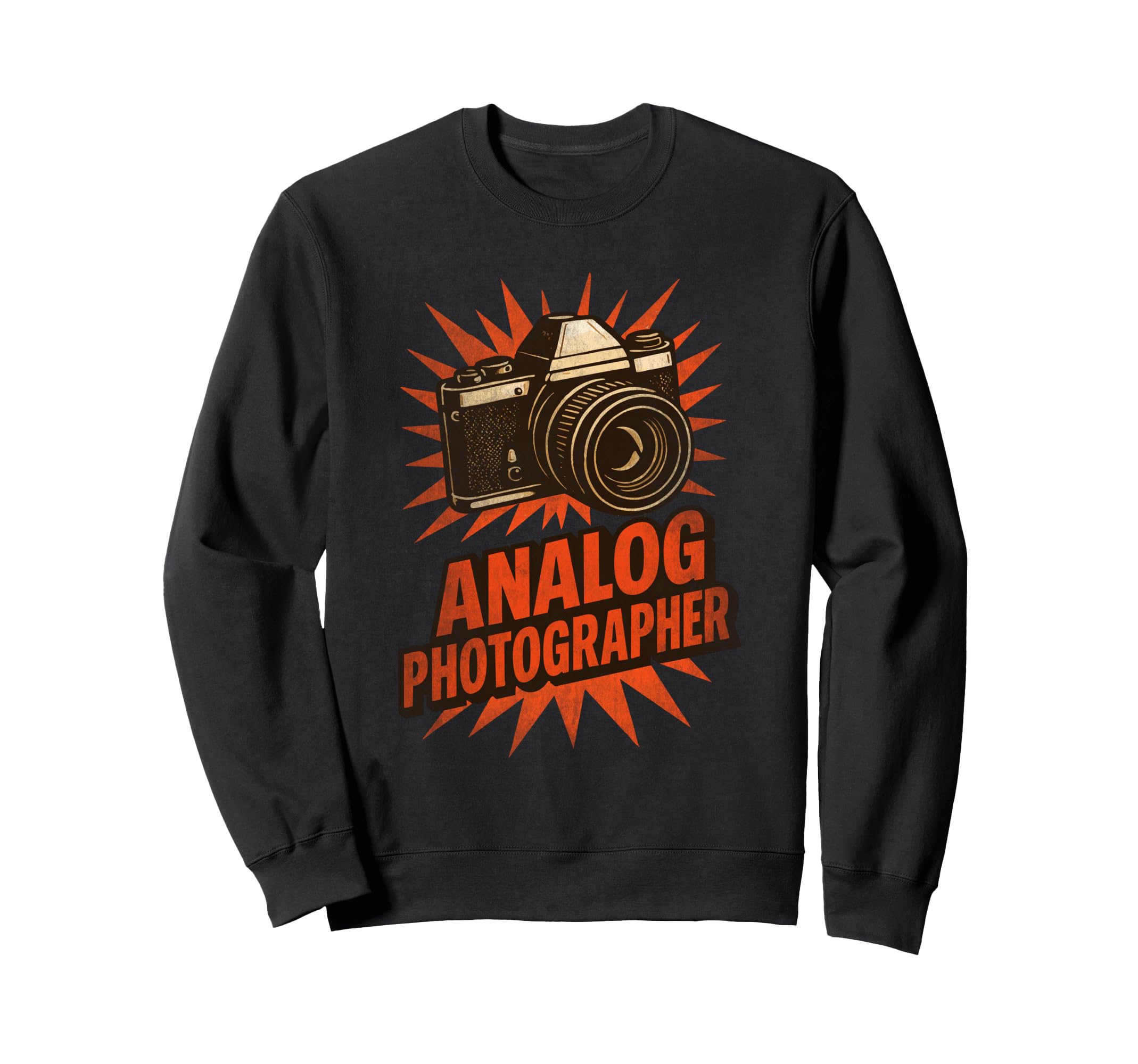 Analog Photographer Camera Love Film Sweatshirt - Novelty Apparel Unisex - T-Shirt, Sweatshirt, Hoodie