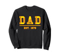 Dad Est 1979 Funny Sports Year Sweatshirt - Graphic Print for Adults - T-Shirt, Sweatshirt, Hoodie