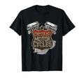 1950 Panhead Motorcycle Distressed T-Shirt - Unique Graphic Men Women - T-Shirt, Sweatshirt, Hoodie