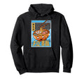 Ramen Noodles Bowl Kawaii Grid Vaporwave Hoodie - Novelty Apparel Unisex - T-Shirt, Sweatshirt, Hoodie