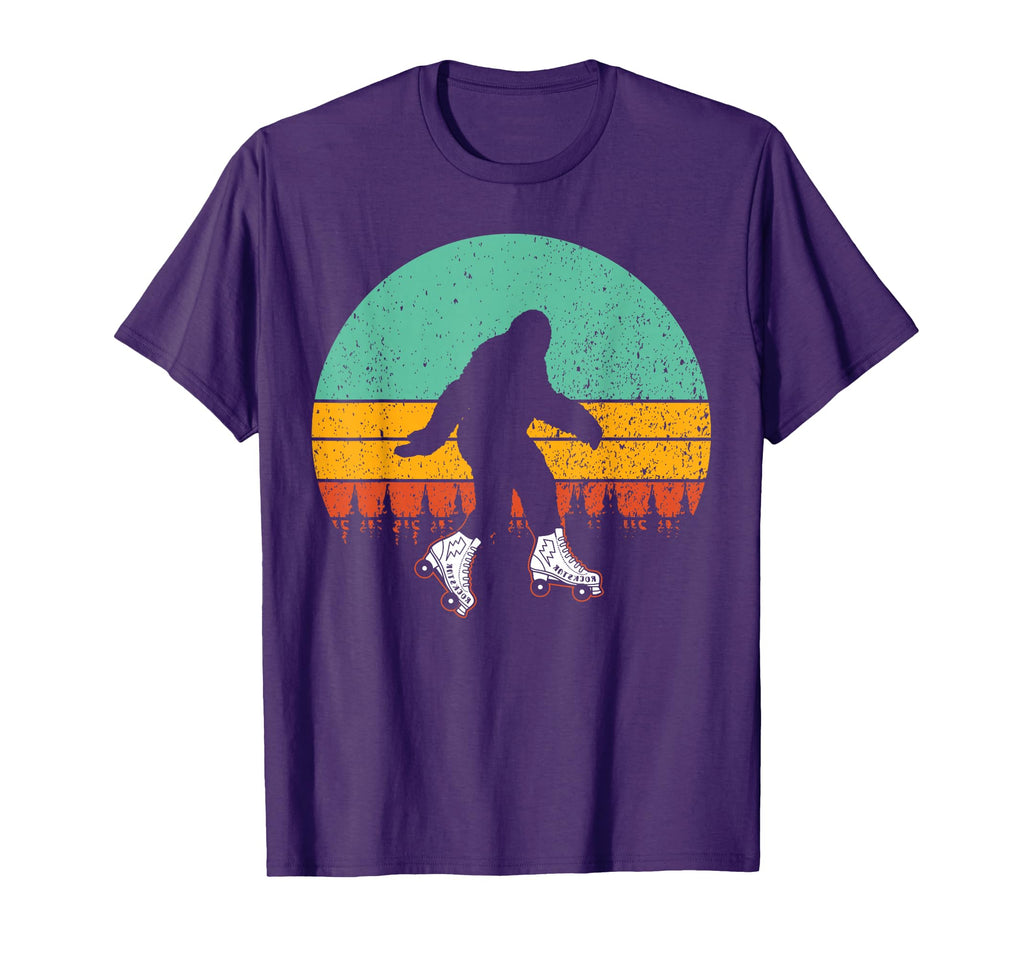 Bigfoot Roller Skate Skating T-Shirt - Minimalist Print for Adults - T-Shirt, Sweatshirt, Hoodie