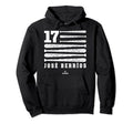 Jose Berrios Flag Toronto Patriotic Hoodie - Novelty Apparel for Adults - T-Shirt, Sweatshirt, Hoodie