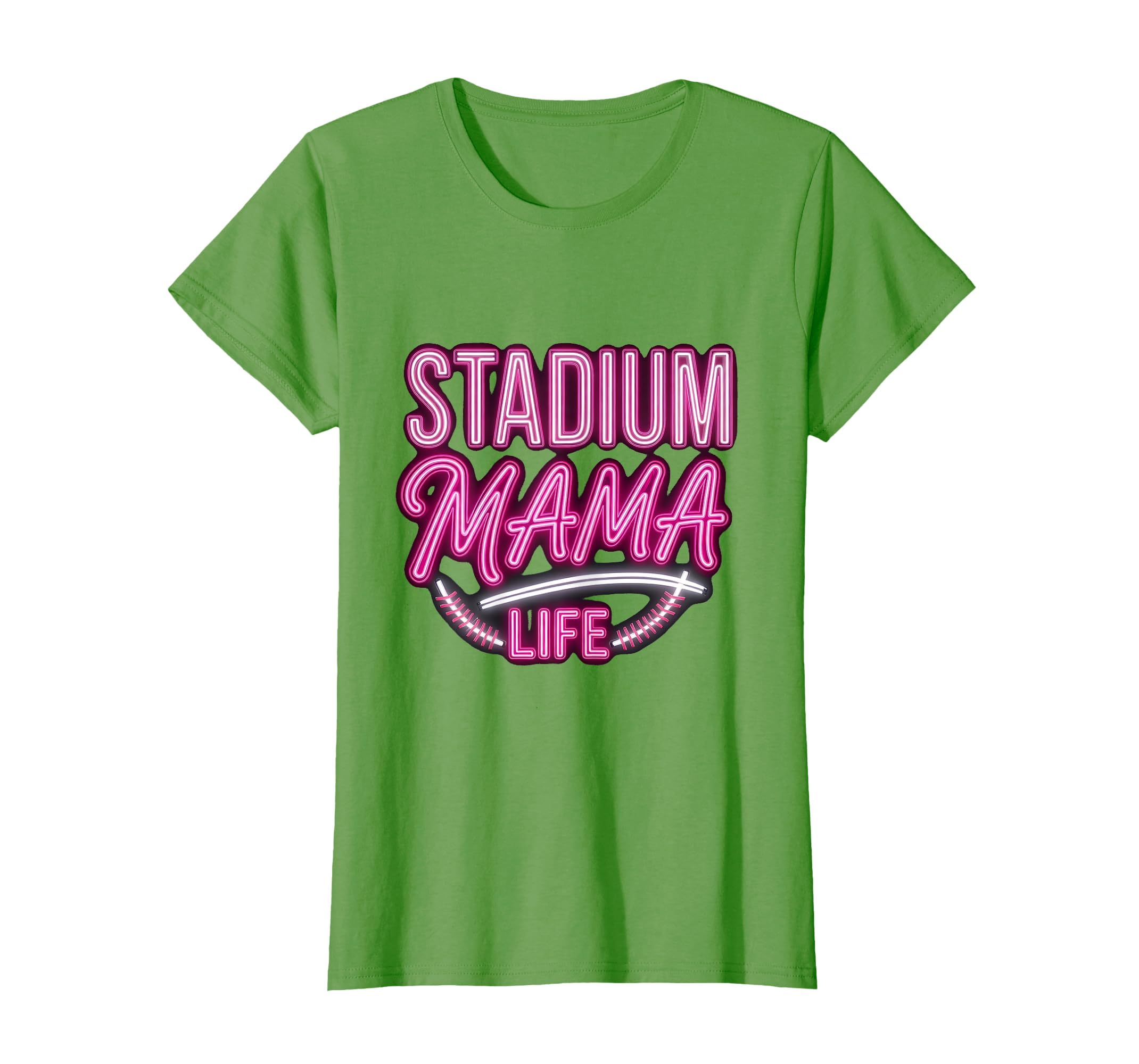 Stadium Mama Life Baseball Mom T-Shirt - Custom Art Print for Adults - T-Shirt, Sweatshirt, Hoodie