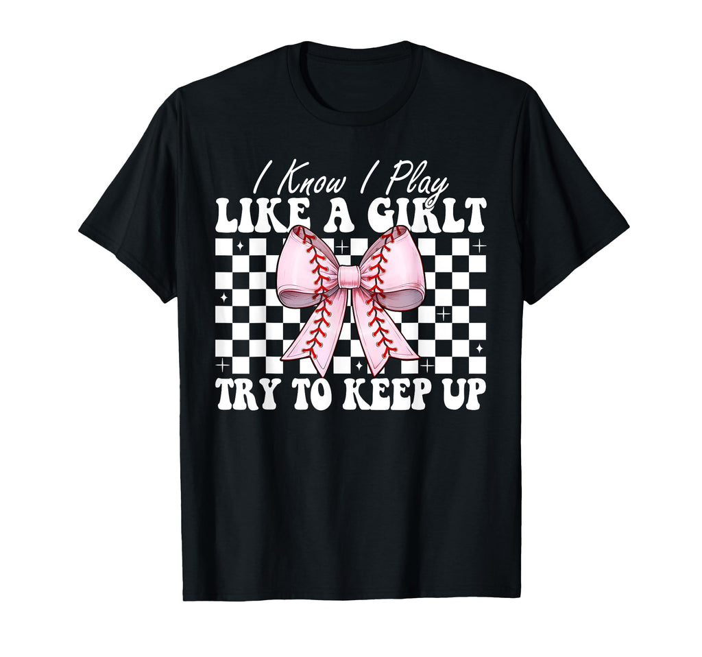 Baseball Mom Mama Coquette I Know I T-Shirt - Streetwear Style for Adults - T-Shirt, Sweatshirt, Hoodie