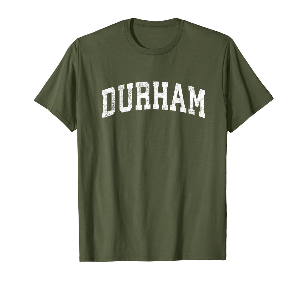Durham North Carolina Nc Varsity T-Shirt - Fun Novelty Design Men Women - T-Shirt, Sweatshirt, Hoodie