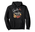 Photographer Smile Camera Flowers Hoodie - Minimalist Print for Adults - T-Shirt, Sweatshirt, Hoodie