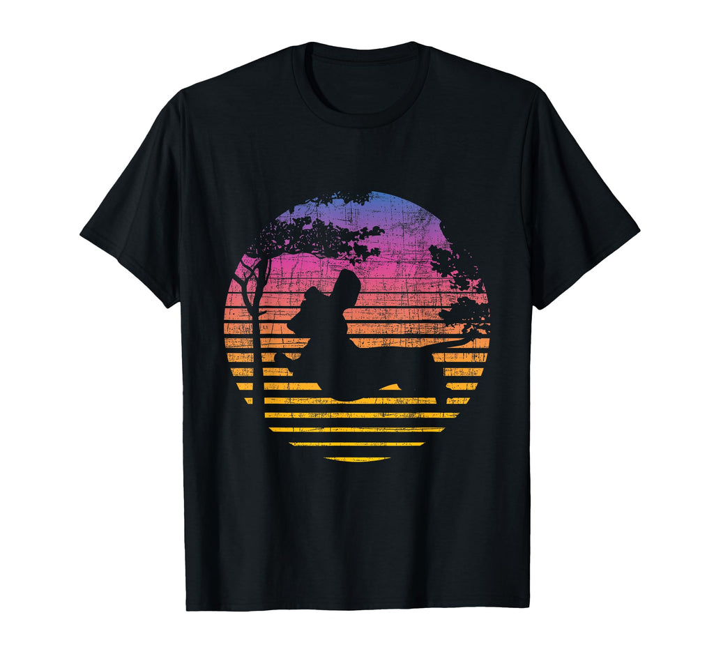 Sunset Dachshund Wiener Dog Lover Animal T-Shirt - Streetwear Style Unisex - T-Shirt, Sweatshirt, Hoodie