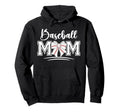 Baseball Mom Baseball Player Mom Coquette Hoodie - Minimalist Print Unisex - T-Shirt, Sweatshirt, Hoodie
