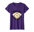 Mom Life Diamond Powered Baseball T-Shirt - Minimalist Print Men Women - T-Shirt, Sweatshirt, Hoodie