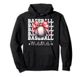 Baseball Mama Baseball Mom Mothers Day Hoodie - Minimalist Print Men Women - T-Shirt, Sweatshirt, Hoodie