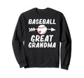 Baseball Great Grandma Baseball Sweatshirt - Trendy Graphic for Adults - T-Shirt, Sweatshirt, Hoodie