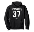 Stephen Strasburg 37 Washington Dc Hoodie - Minimalist Print Men Women - T-Shirt, Sweatshirt, Hoodie