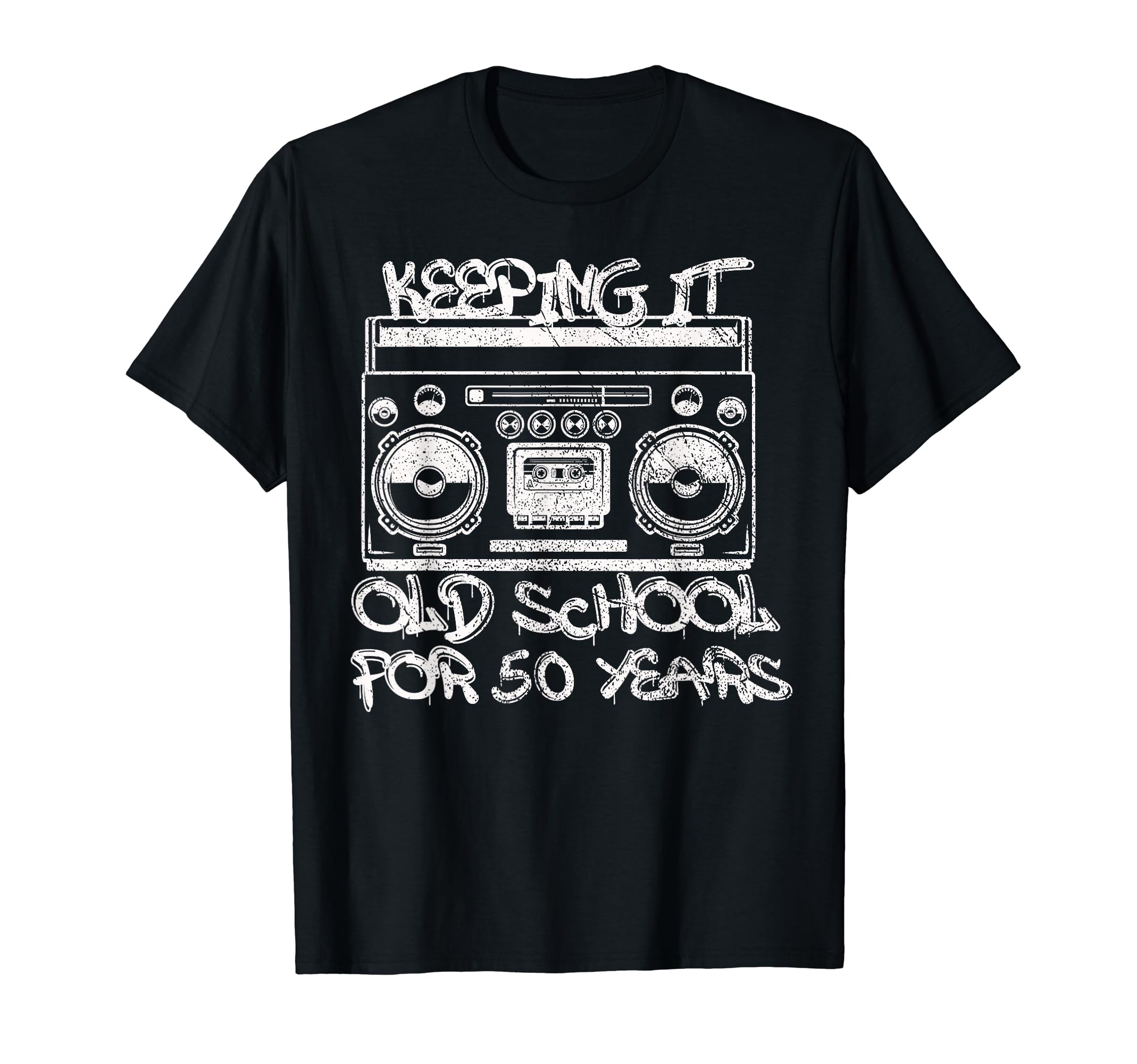 Keeping It Old School Boombox Graffiti T-Shirt - Streetwear Style Unisex - T-Shirt, Sweatshirt, Hoodie