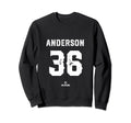 Ian Anderson 36 Mlbpa Atlanta Sweatshirt - Custom Art Print Men Women - T-Shirt, Sweatshirt, Hoodie